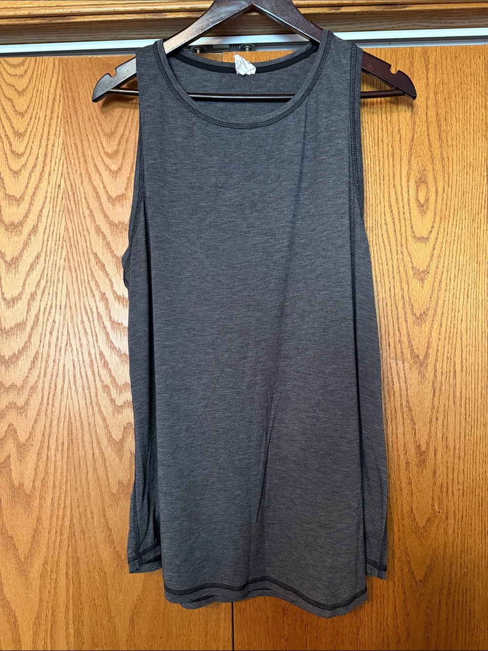 Champion Women's Dark Gray Sleeveless Tank Top